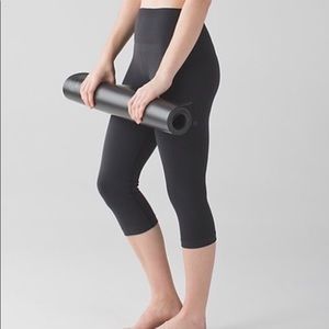 Lululemon ebb and flow crops